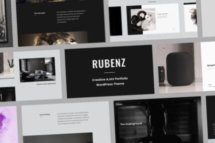 Rubenz – Creative AJAX Elementor Theme