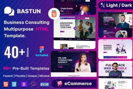 Bastun Business Multipurpose Bootstrap 5 Template