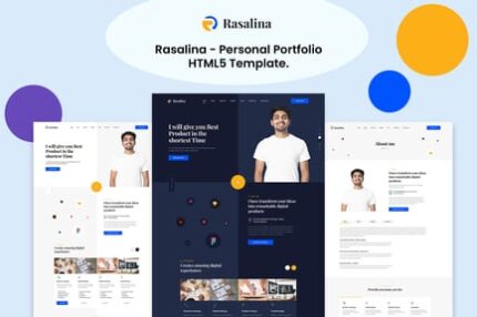 Rasalina - Personal Portfolio HTML5 Template