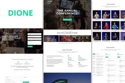 Dione – Conference & Event WordPress Theme