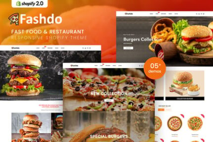 Fashdo - Fast Food & Restaurant Shopify Theme