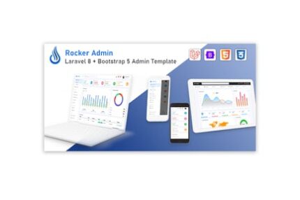 Rocker - Laravel 8 + Bootstrap 5 Admin Template