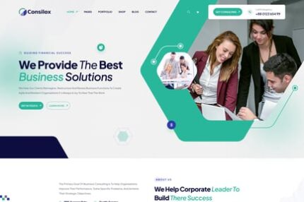 Consilox - Consulting Business WordPress Theme