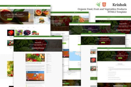 Krishok - Organic Food HTML5 Template