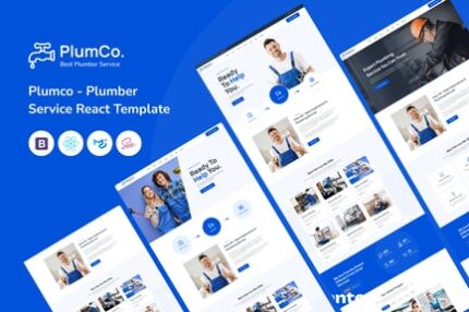 Plumco - Plumber Service React Template