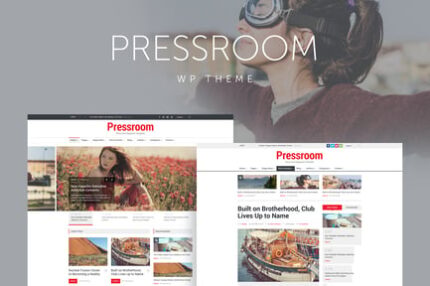 Pressroom - News and Magazine WordPress Theme