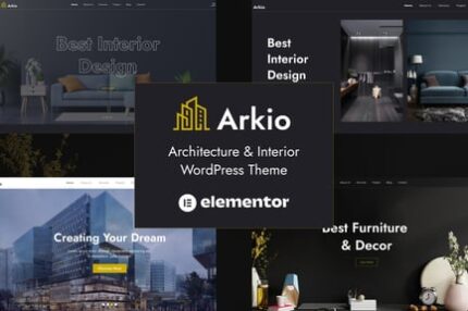 Arkio - Architecture & Interior WordPress Theme