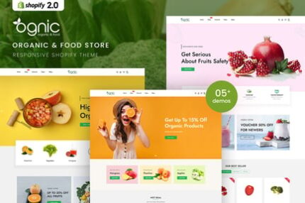 Ognic - Organic & Food Store Shopify 2.0 Theme