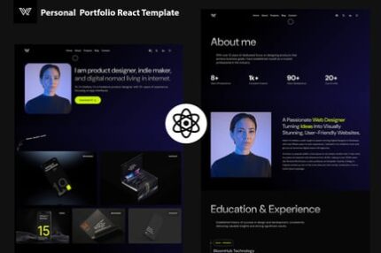 Wize - Personal Portfolio React Template