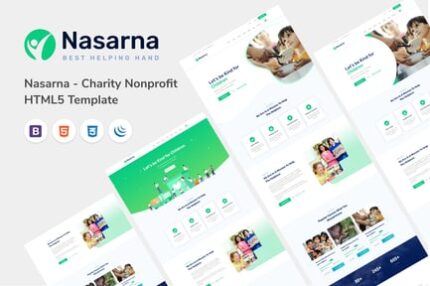 Nasarna - Charity Nonprofit HTML5 Template