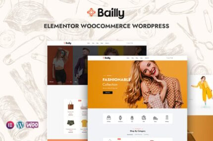 Bailly - Elementor WooCommerce WordPress Theme