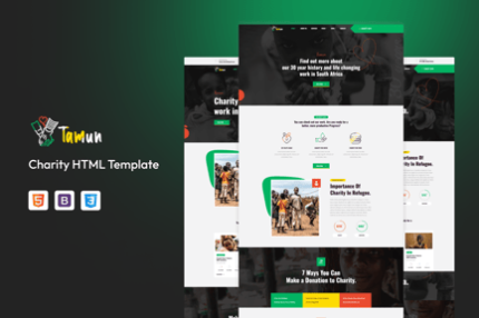 Tamun - Charity HTML Template