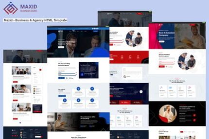 Maxid - Business & Agency HTML Template