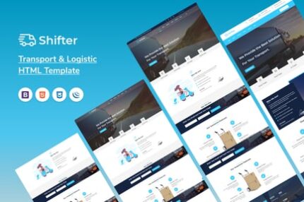 Shifter – Transport & Logistic HTML Template