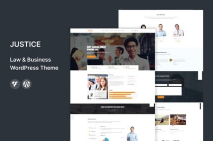 JUSTICE - Law & Business WordPress Theme