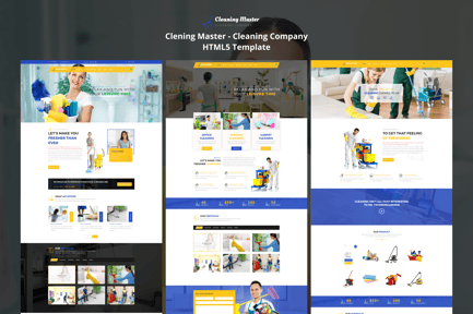 Clening Master - Cleaning Company HTML5 Template