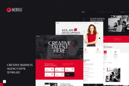 Mibooz - Creative Agency HTML Template