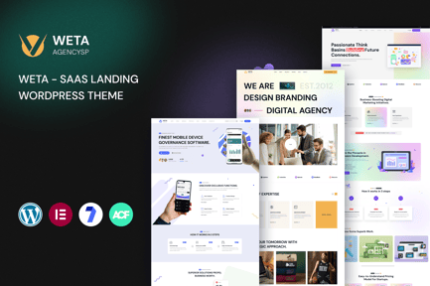 WETA - SaaS Landing WordPress Theme