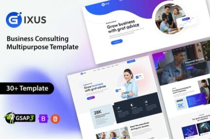 Gixus - Business Consulting HTML Template