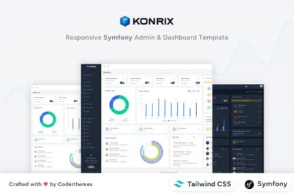 Konrix - Symfony Tailwind CSS Admin & Dashboard