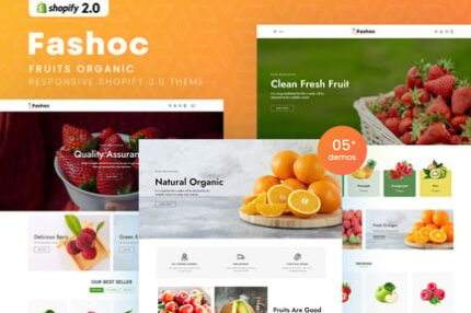 Fashoc - Fruits Organic Shopify 2.0 Theme