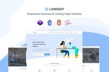 Landsay - Bootstrap 5 Landing Page Template