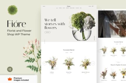 Fiore - Flower Shop Florist eCommerce WooCommerce