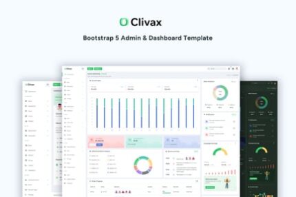 Clivax - Bootstrap 5 Admin & Dashboard Template