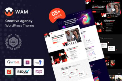 Wam - Creative Agency WordPress Theme