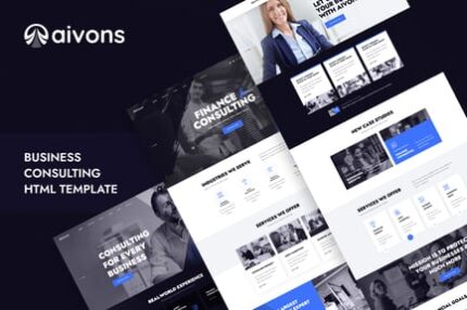 Aivons - Business Consulting HTML Template