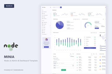 Minia - NodeJS Admin & Dashboard Template