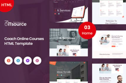 iTsource - IT Solutions & Services HTML Template