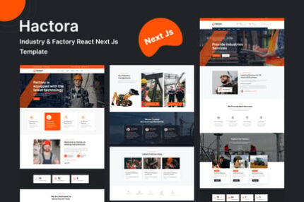 Hactora - Industry & Factory Next Js Template