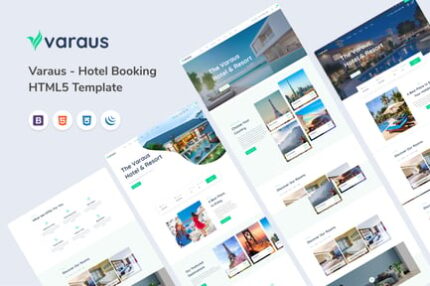 Varaus - Hotel Booking HTML5 Template