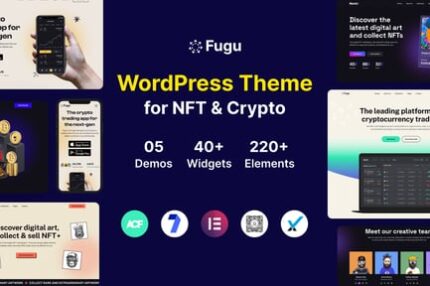 Fugu - NFT & Crypto WordPress Theme