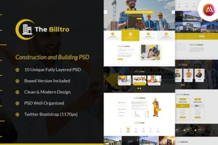 The Billtro - Construction HTML Template