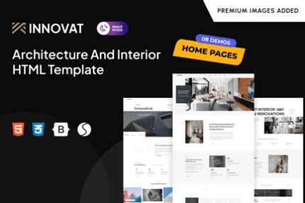 Innovat - Architecture & Interior HTML Template