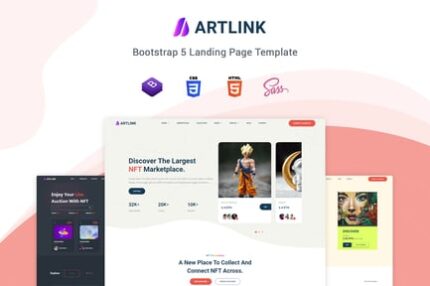 NFT Marketplace Template - Artlink