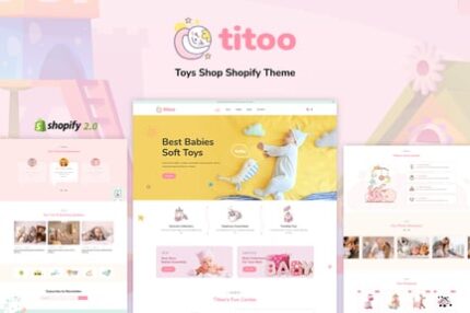 Titoo | Shopify Kids Store, Children Toys Shop