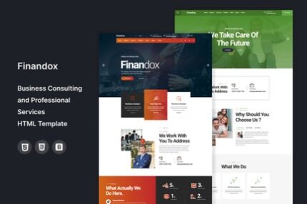 Finandox - Business Consulting HTML Template