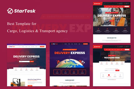 Startesk - Logistics & Transport HTML5 Template