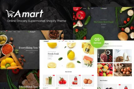 Amart - Online Grocery Supermarket Shopify Theme