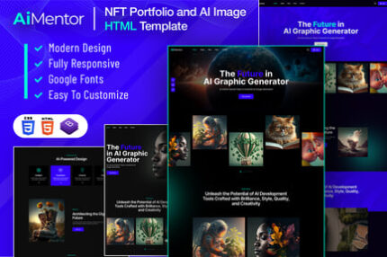 AI Mentor | AI Image Generator HTML Template