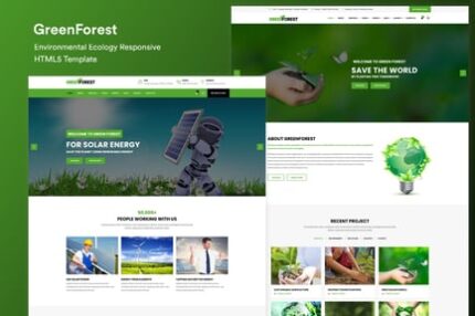 Environmental Ecology Responsive Template