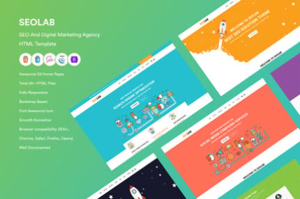 SEO & Digital Marketing Agency HTML Template