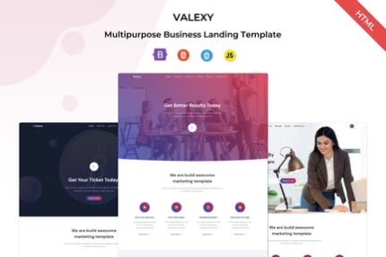 Valexy - Bootstrap 5 Landing Template