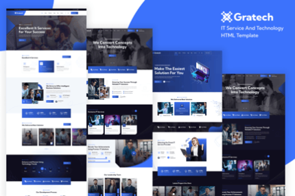 IT Service And Technology HTML Template