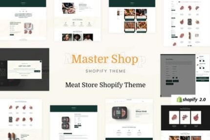 MasterChop - Meat Shop, Food Delivery Shopify