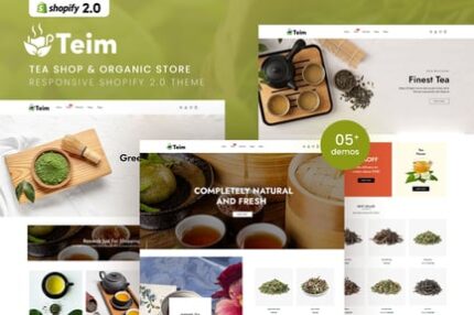 Teim - Tea Shop & Organic Store Shopify 2.0 Theme