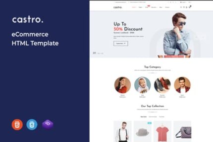 Castro - eCommerce HTML Template